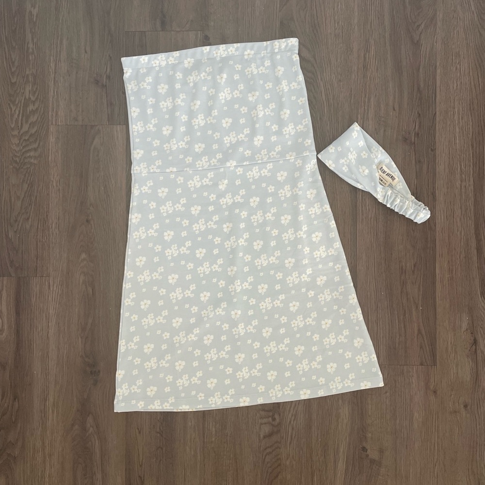 Djerf Avenue X Emi Jay Dream Cake Tube Dress, Size M with Dream Cake headband